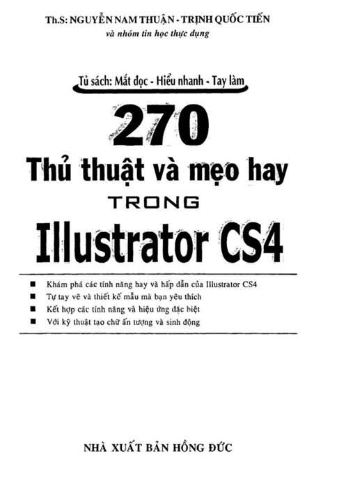 270 Thủ Thuật Vào Mẹo Hay Trong IllusTrator CS4 –