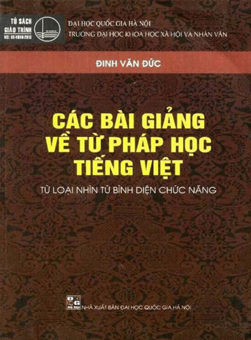 Các Bài Giảng Về Từ Pháp Học Tiếng Việt –