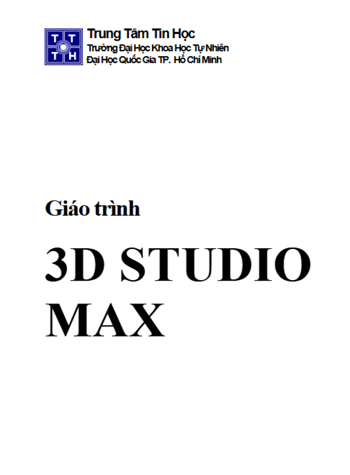 Giáo Trình 3D Studio Max –
