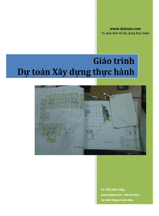 Giáo Trình Dự Toán Xây Dựng Thực Hành –