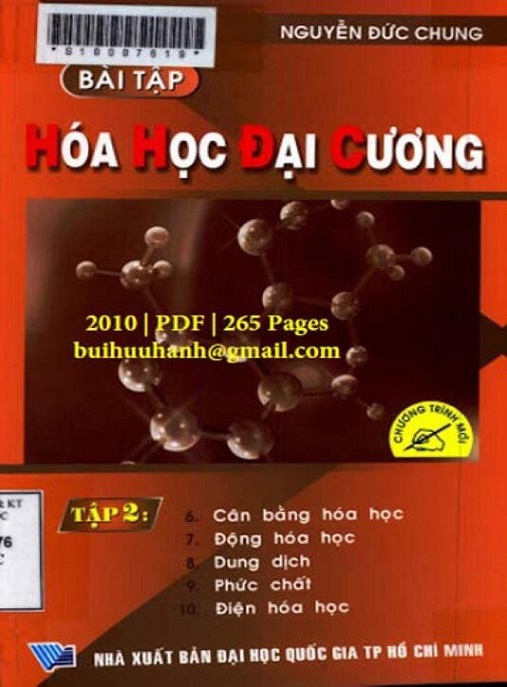 Bài Tập Hóa Học Đại Cương Tập 2
