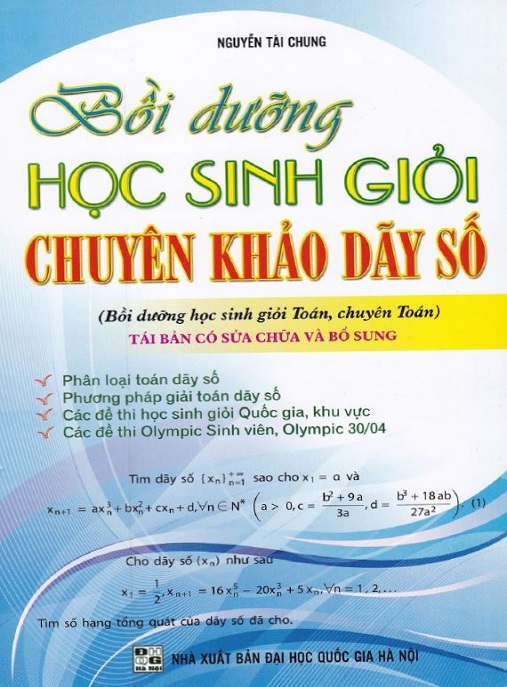 Bồi Dưỡng Học Sinh Giỏi Chuyên Khảo Dãy Số