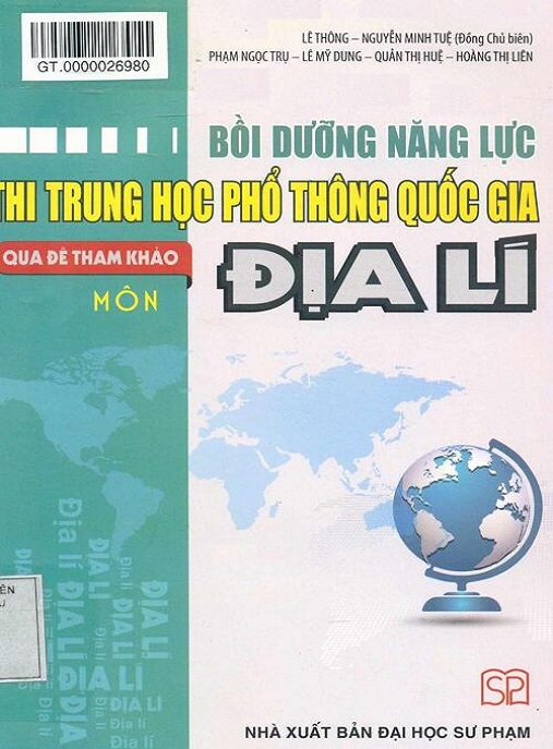 Bồi Dưỡng Năng Lực Thi Trung Học Phổ Thông Quốc Gia Môn Địa Lý
