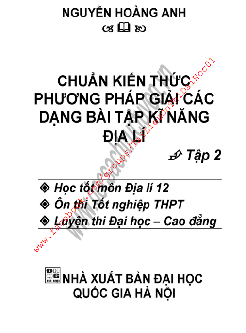 Chuẩn Kiến Thức Và Phương Pháp Giải Các Dạng Bài Tập Kĩ Năng Địa Lý Tập 2