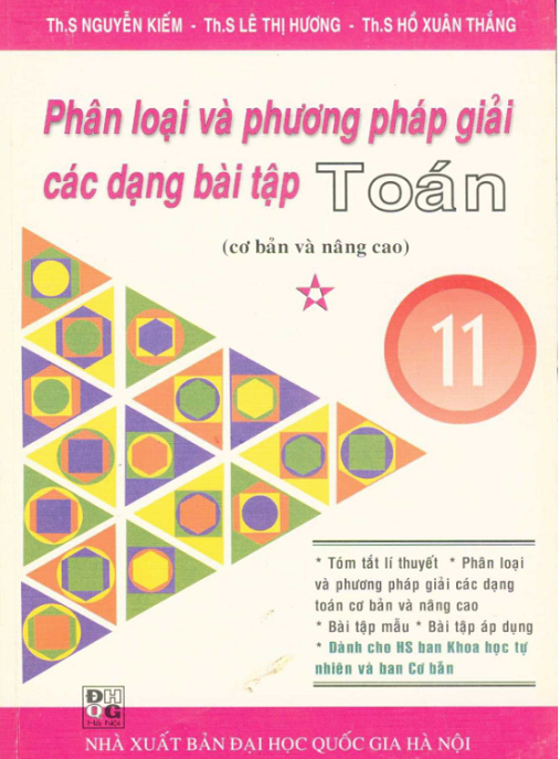 Phân Loại Và Phương Pháp Giải Các Dạng Bài Tập Toán Lớp 11 Tập 1