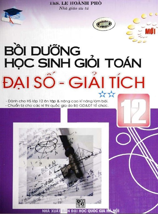 Bồi Dưỡng Học Sinh Giỏi Toán Đại Số Giải Tích Lớp 12 Tập 2