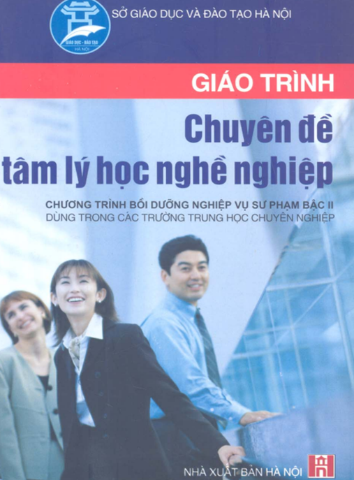 Giáo Trình Chuyên Đề Tâm Lý Học Nghề Nghiệp