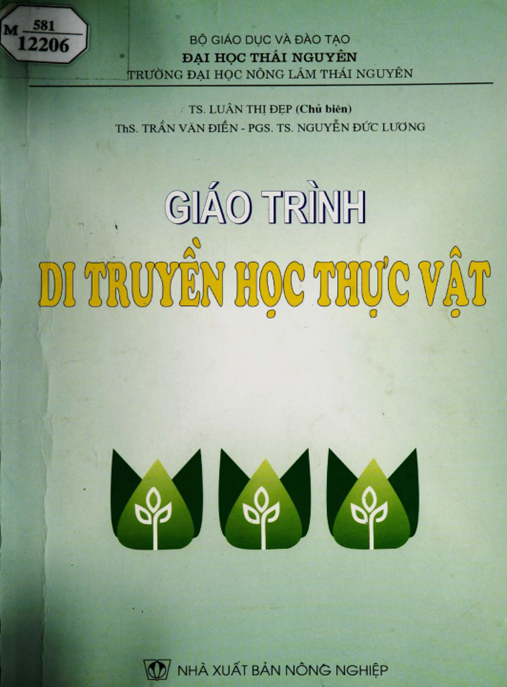 Giáo Trình Di Truyền Học Thực Vật