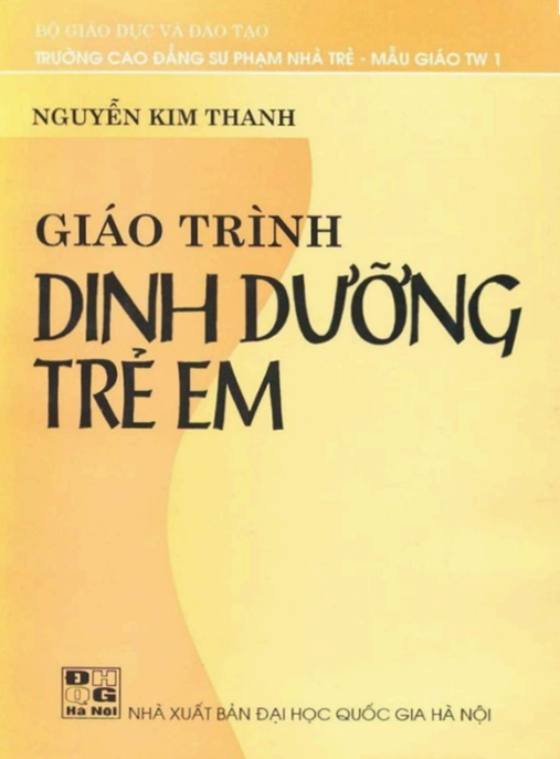 Giáo Trình Dinh Dưỡng Trẻ Em