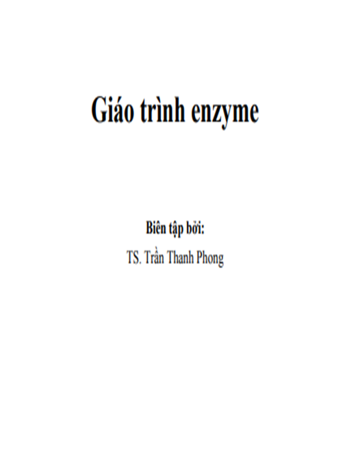 Giáo Trình Enzyme