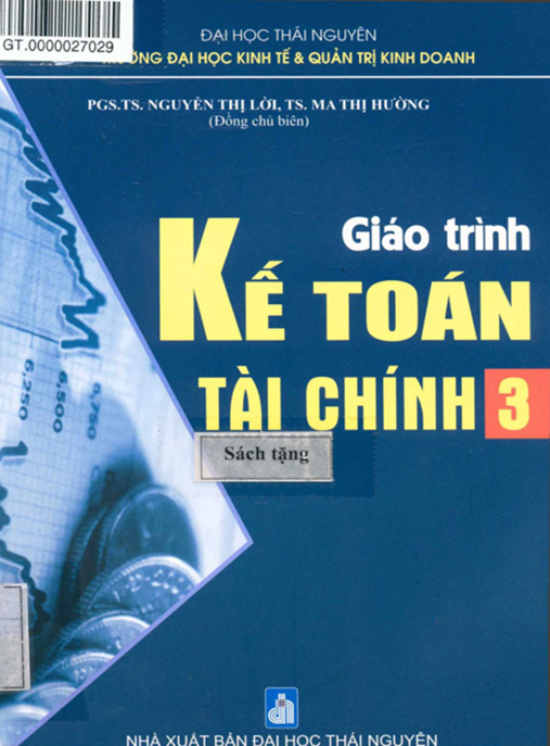 Giáo Trình Kế Toán Tài Chính Tập 3