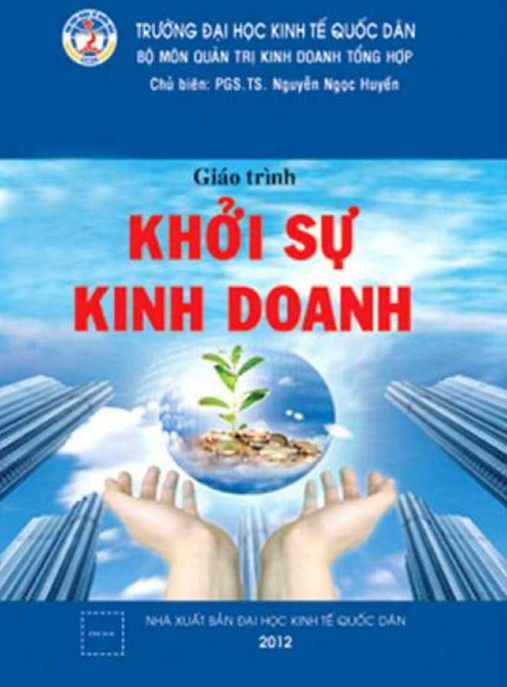 Giáo Trình Khởi Sự Kinh Doanh