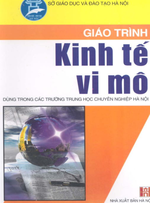 Giáo Trình Kinh Tế Vi Mô