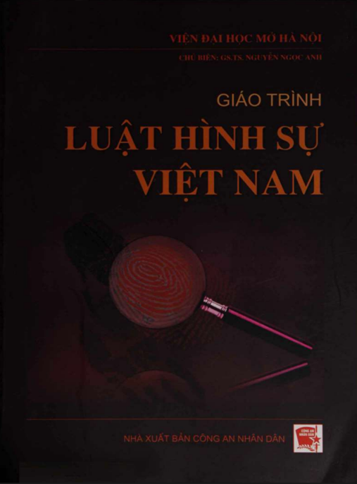 Giáo Trình Luật Hình Sự Việt Nam