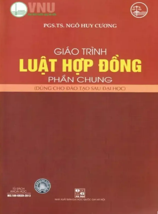 Giáo Trình Luật Hợp Đồng Phần Chung