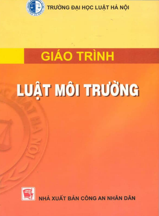 Giáo Trình Luật Môi Trường