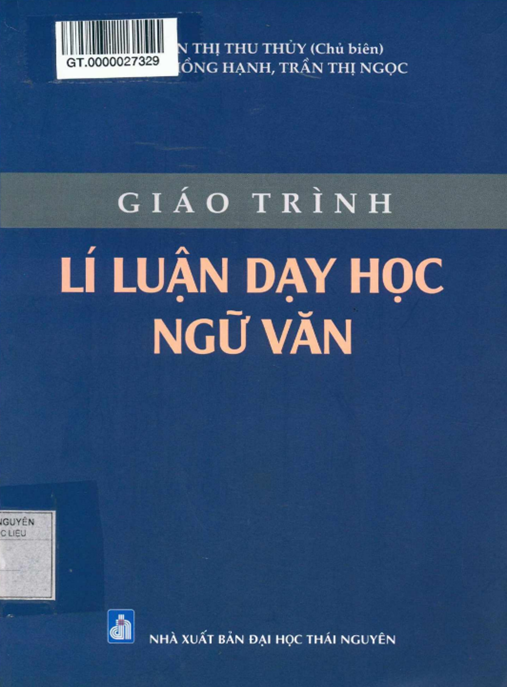 Giáo Trình Lý Luận Dạy Học Ngữ Văn