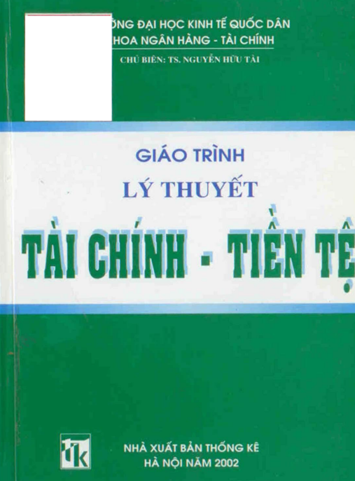 Giáo Trình Lý Thuyết Tài Chính Tiền Tệ