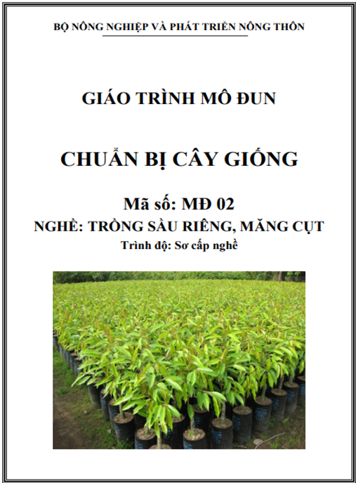 Giáo Trình Mô Đun Chuẩn Bị Cây Giống