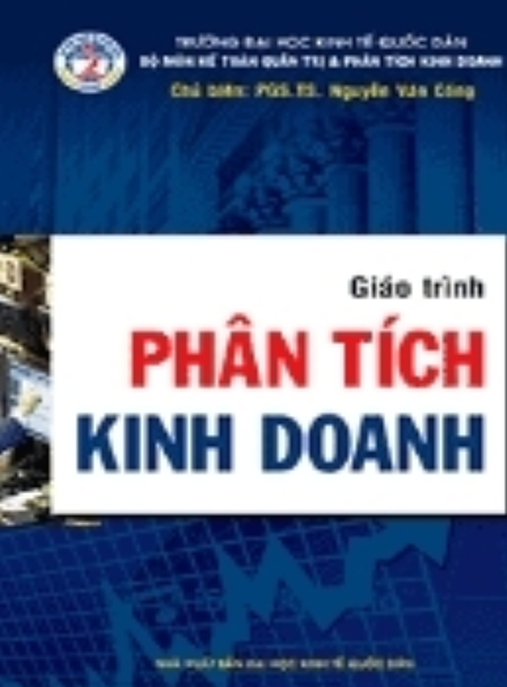 Giáo Trình Phân Tích Kinh Doanh