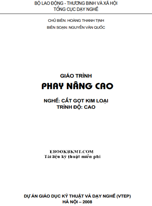 Giáo Trình Phay Nâng Cao