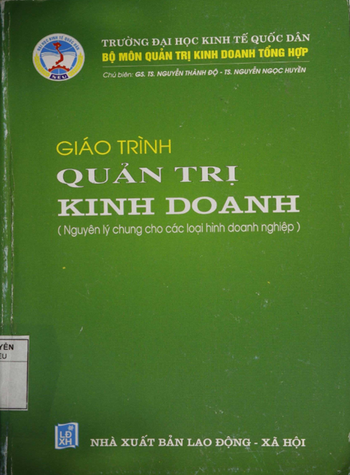 Giáo Trình Quản Trị Kinh Doanh