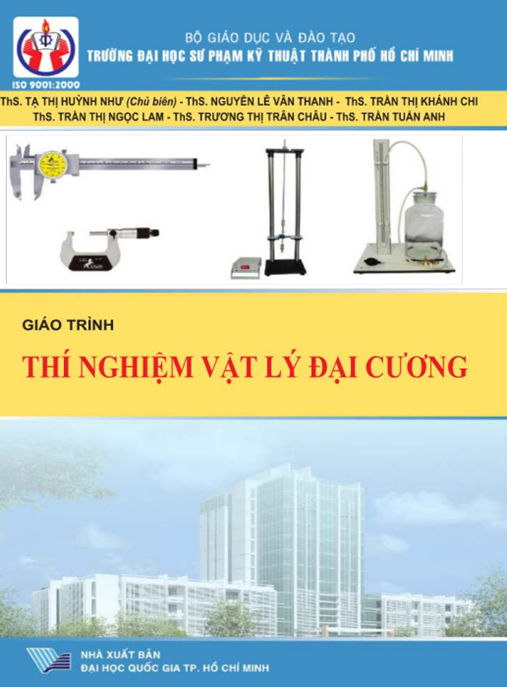 Giáo Trình Thí Nghiệm Vật Lý Đại Cương