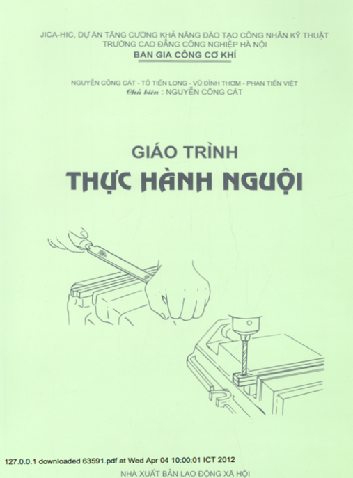 Giáo Trình Thực Hành Nguội