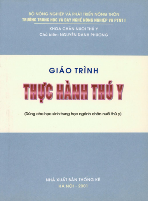 Giáo Trình Thực Hành Thú Y