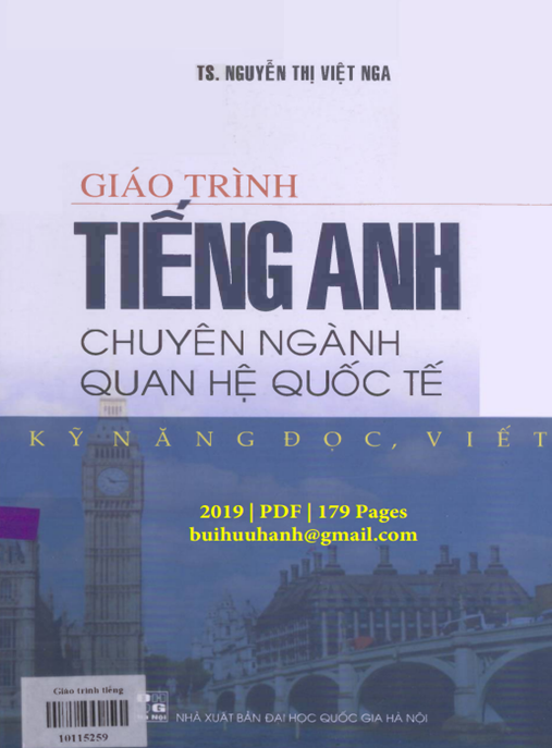 Giáo Trình Tiếng Anh Chuyên Ngành Quan Hệ Quốc Tế