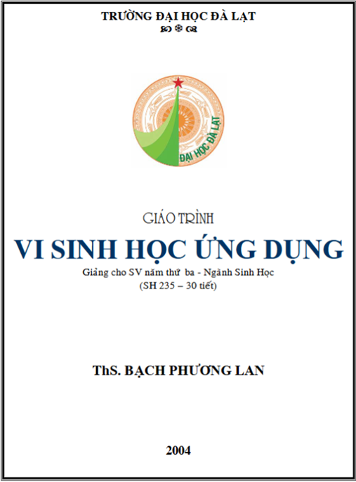 Giáo Trình Vi Sinh Học Ứng Dụng