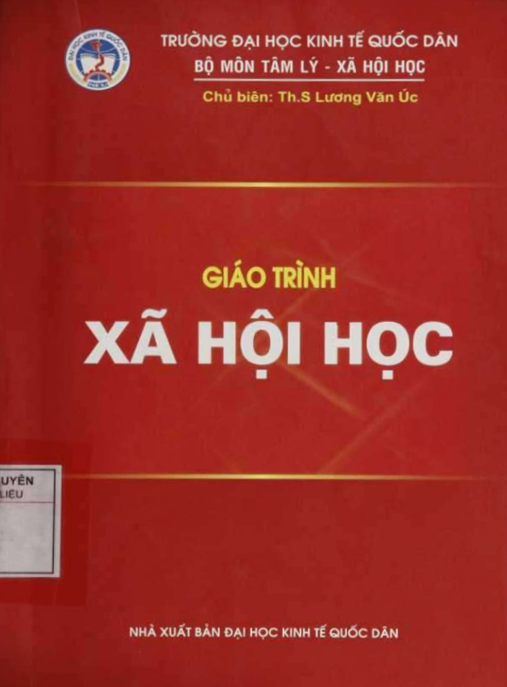 Giáo Trình Xã Hội Học