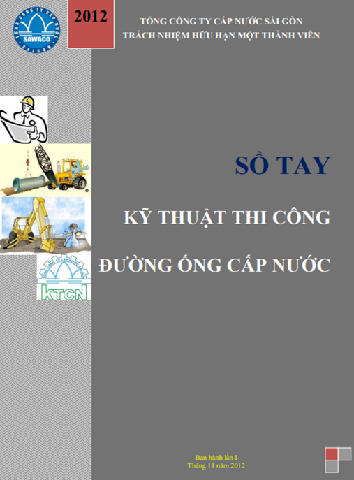 Sổ tay kỹ thuật thi công đường ống cấp nước