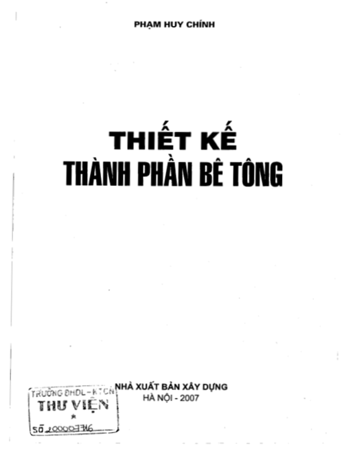Thiết kế thành phần bêtông: Phần 2