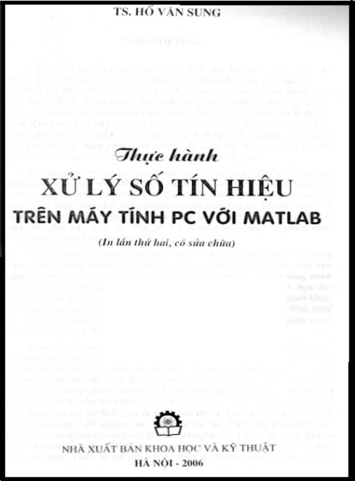 Thực hành xử lý số tín hiệu trên máy tính PC với MATLAB – Phần 1