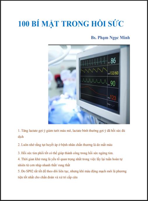 100 Bí Mật Trong Hồi Sức