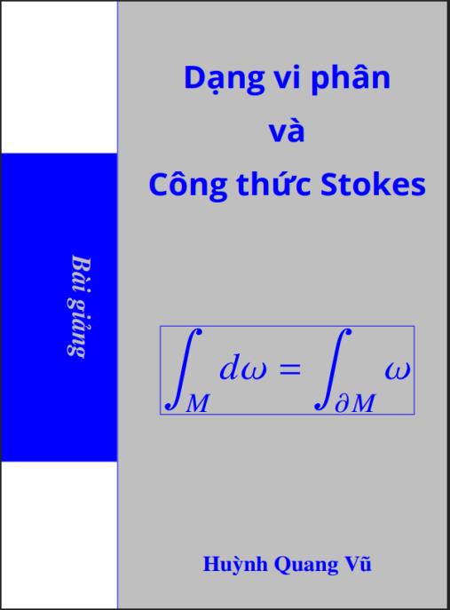 Bài giảng Dạng vi phân và Công thức Stokes