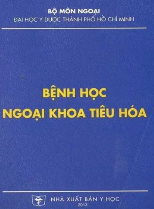 Bệnh Học Ngoại Khoa Tiêu Hóa
