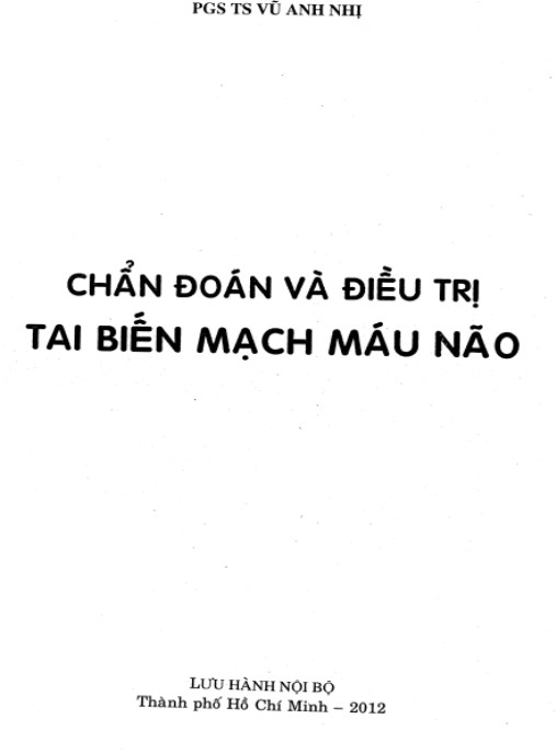 Chẩn Đoán Và Điều Trị Tai Biến Mạch Máu Não