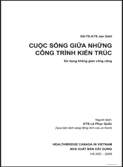 Cuộc Sống Giữa Những Công Trình Kiến Trúc – Sử Dụng Không Gian Công Cộng
