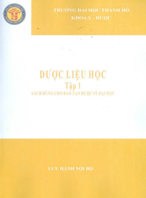 Dược Liệu Học Tập 1