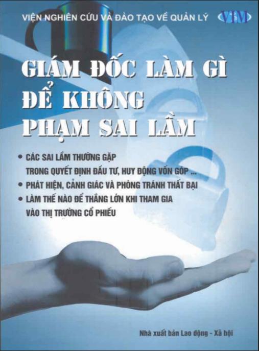 Giám đốc làm gì để không phạm sai lầm