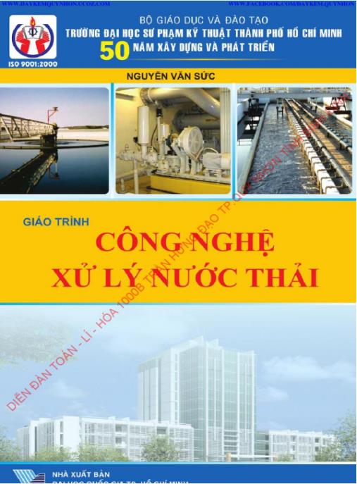 Giáo trình Công nghệ xử lý nước thải – Phần 2
