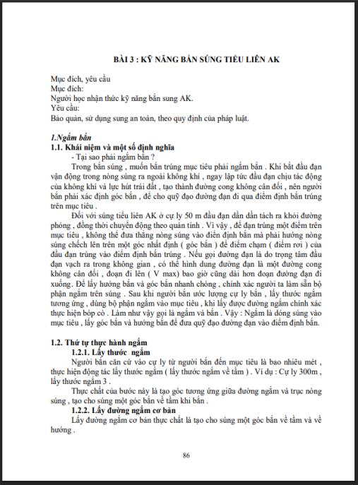 Giáo trình Giáo dục quốc phòng – An ninh Phần 2