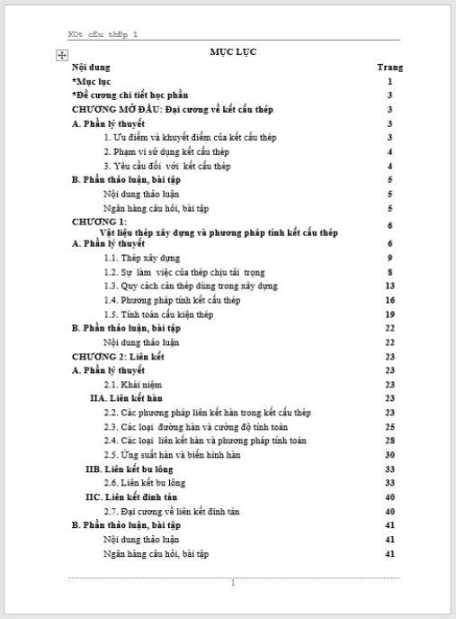 Giáo trình Kết cấu thép 1