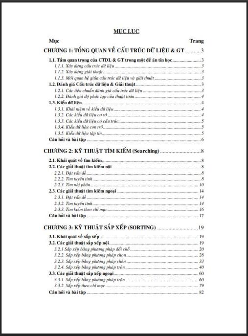 Giáo trình Lý thuyết cơ sở dữ liệu và giải thuật