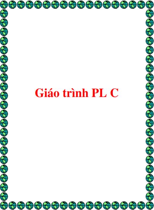 Giáo trình PLC Bộ môn vi điều khiển