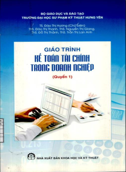 Giáo trình kế toán tài chính trong doanh nghiệp quyển 1