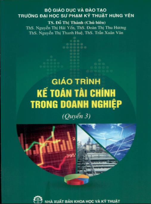 Giáo trình kế toán tài chính trong doanh nghiệp (quyển 3)