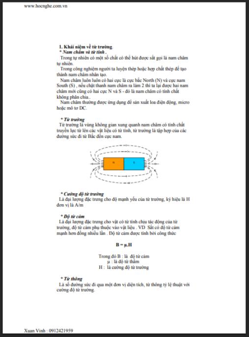 Giáo trình lý thuyết Điện tử căn bản